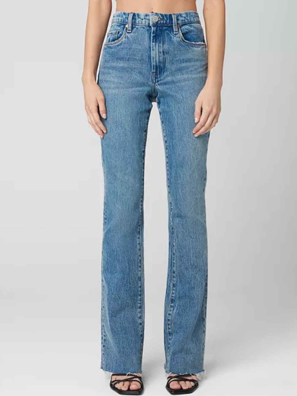 BLANK NYC Hoyt High-Rise Mini Flare Jean